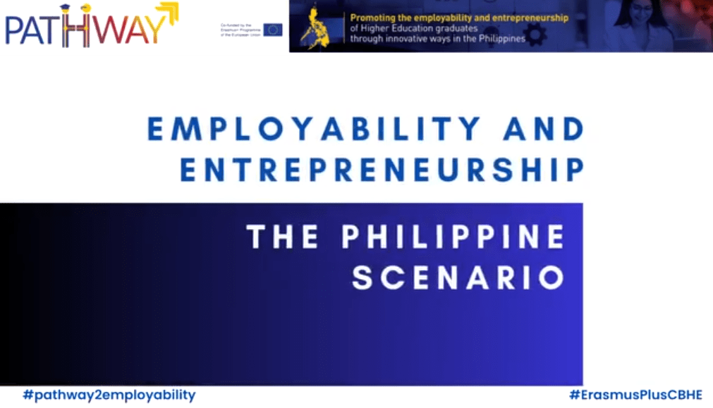 Employability and Enterpreneurship conversation in the philippine setting