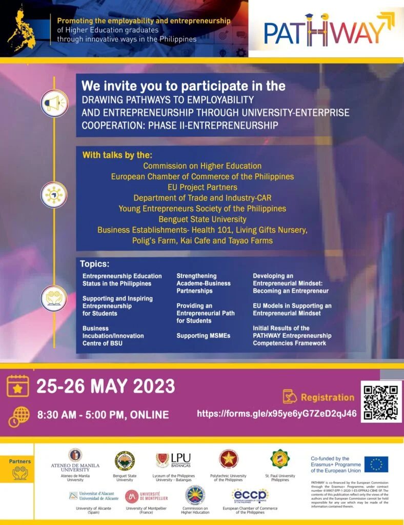 Drawing PATHWAYs to Employability and Entrepreneurship through University-Enterprise Cooperation.