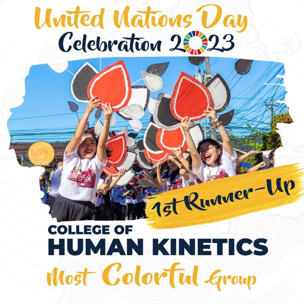News and Events 213 CONGRATULATIONS to the winners of the UN Day Celebration 2023!