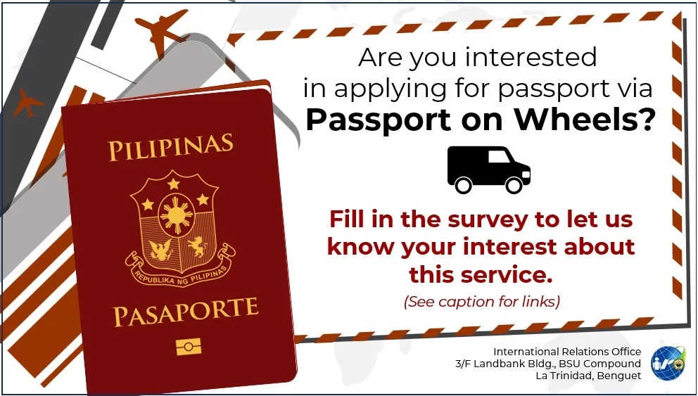 Are you interested in applying for passport via Passport on Wheels?