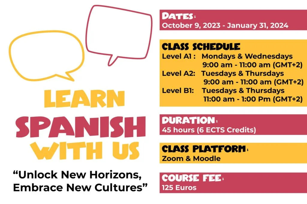 CALL FOR APPLICATIONS | Learn Spanish with University of Huelva, Spain!