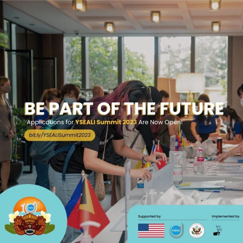 Join the YSEALI Summit 2023 in Bali!