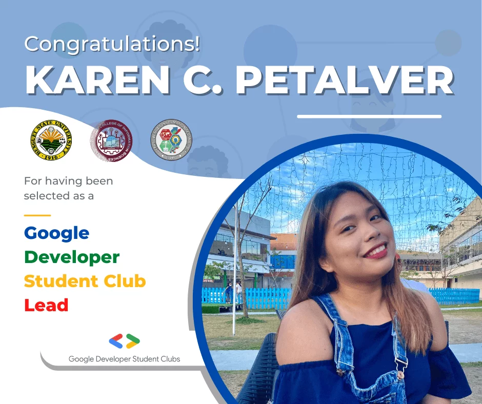 Google Developer Student Clubs (GDSC) are community groups for college and university students interested in Google developer technologies.
