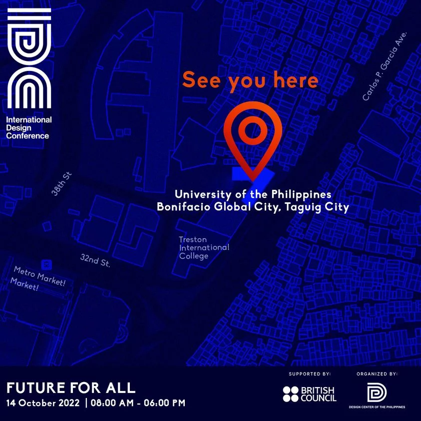 A #FutureforAll awaits at the International Design Conference this 14 October.