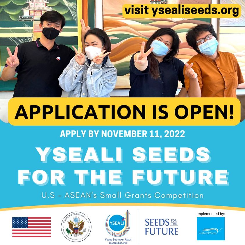 News and Events 344 The 2023 YSEALI Seeds for the Future application is now open!