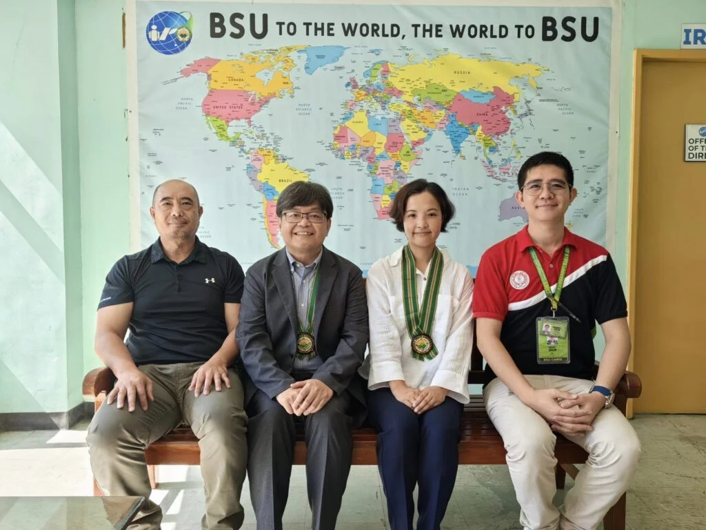 Tottori University of Japan came over to deepen collaboration with BSU