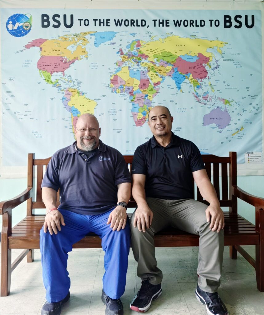 Dr. Tim Dornemann, North Carolina Wesleyan University to conduct workshops and establish academic and research linkage.