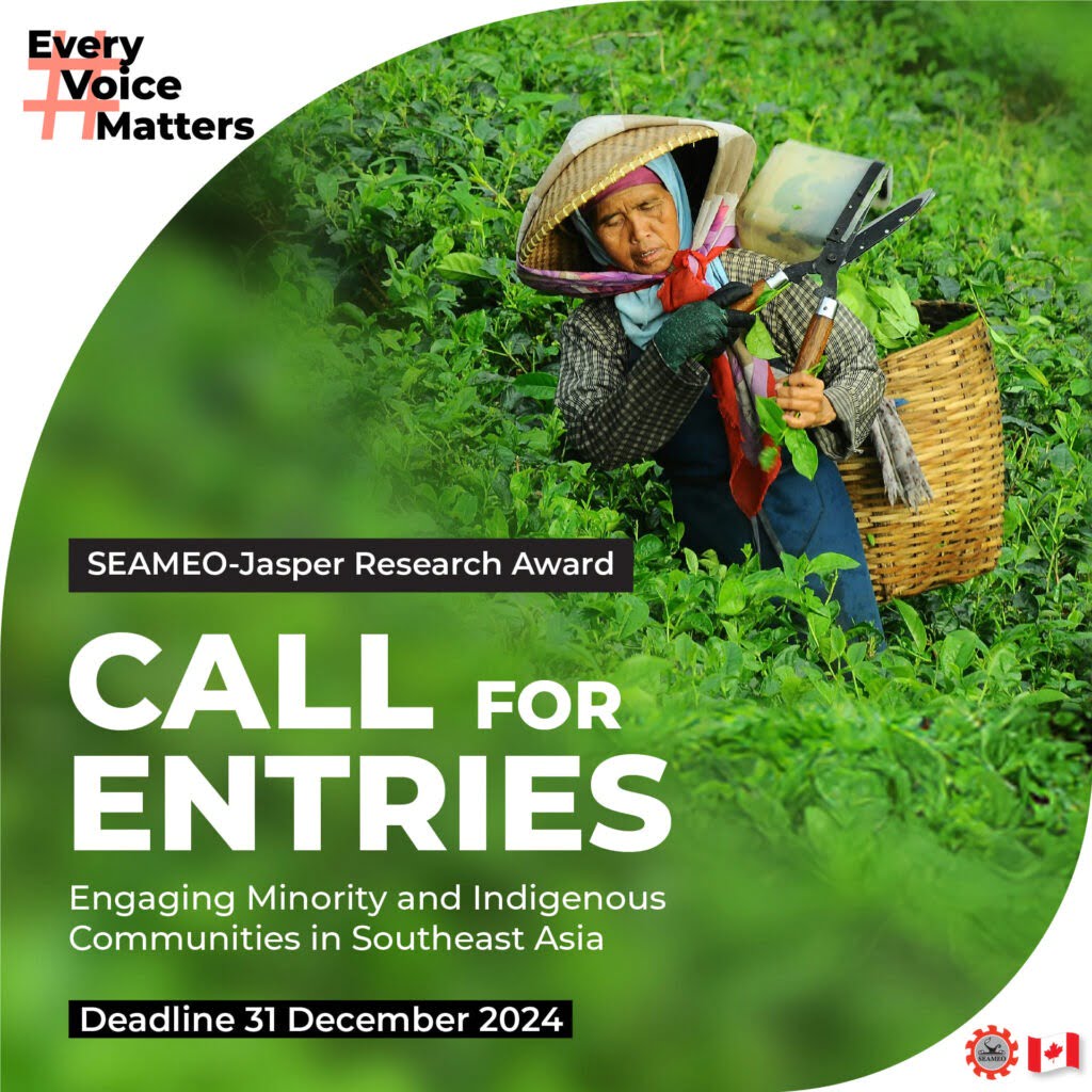 12th SEAMEO Jasper Research Award