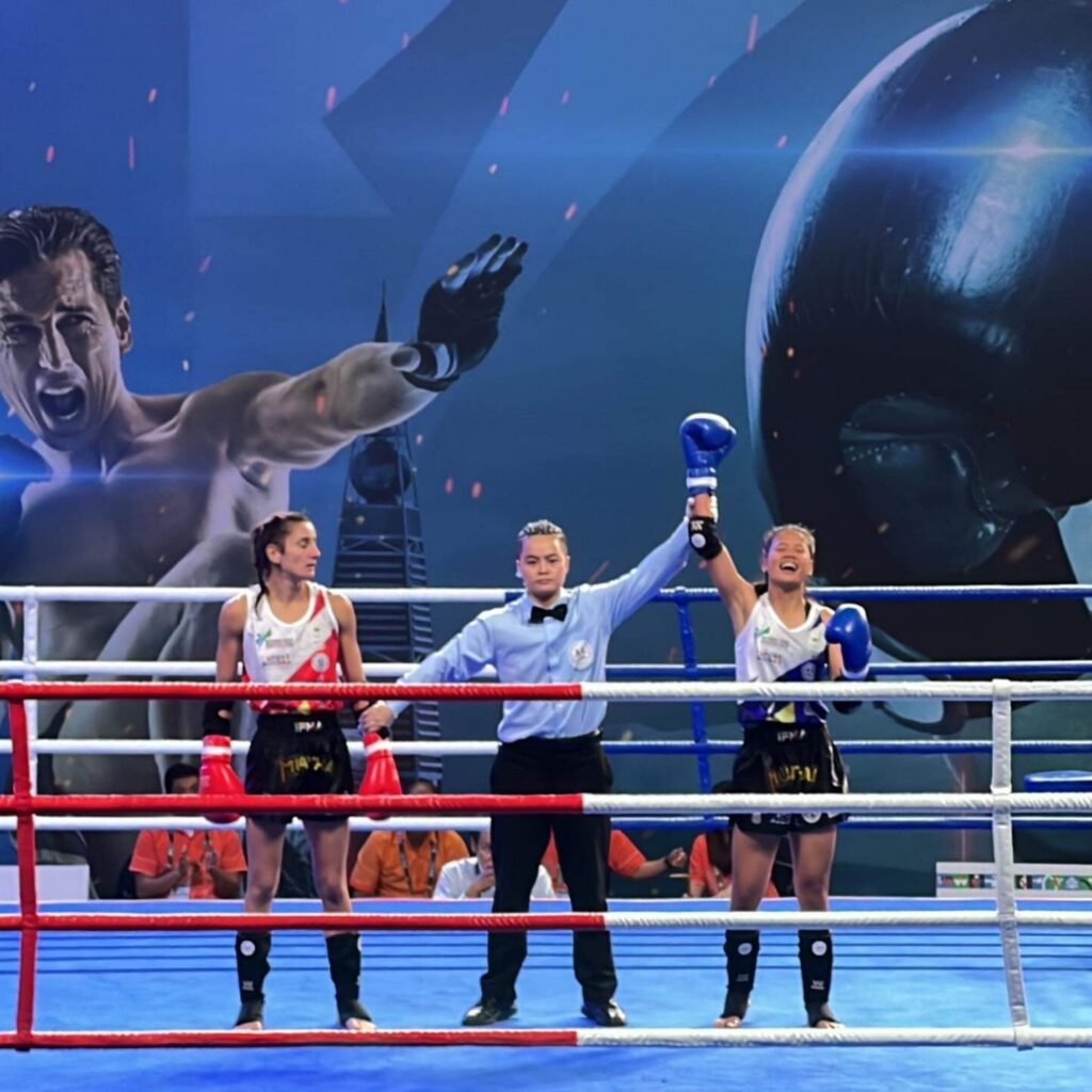 News and Events 179 Abubakar in Her Prime in Muay Thai, Gives Pride to BSU