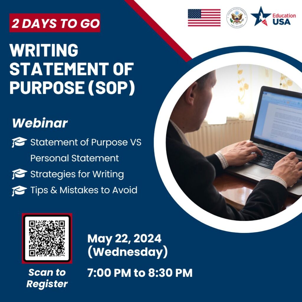 Writing Statement of Purpose (SOP) Webinar