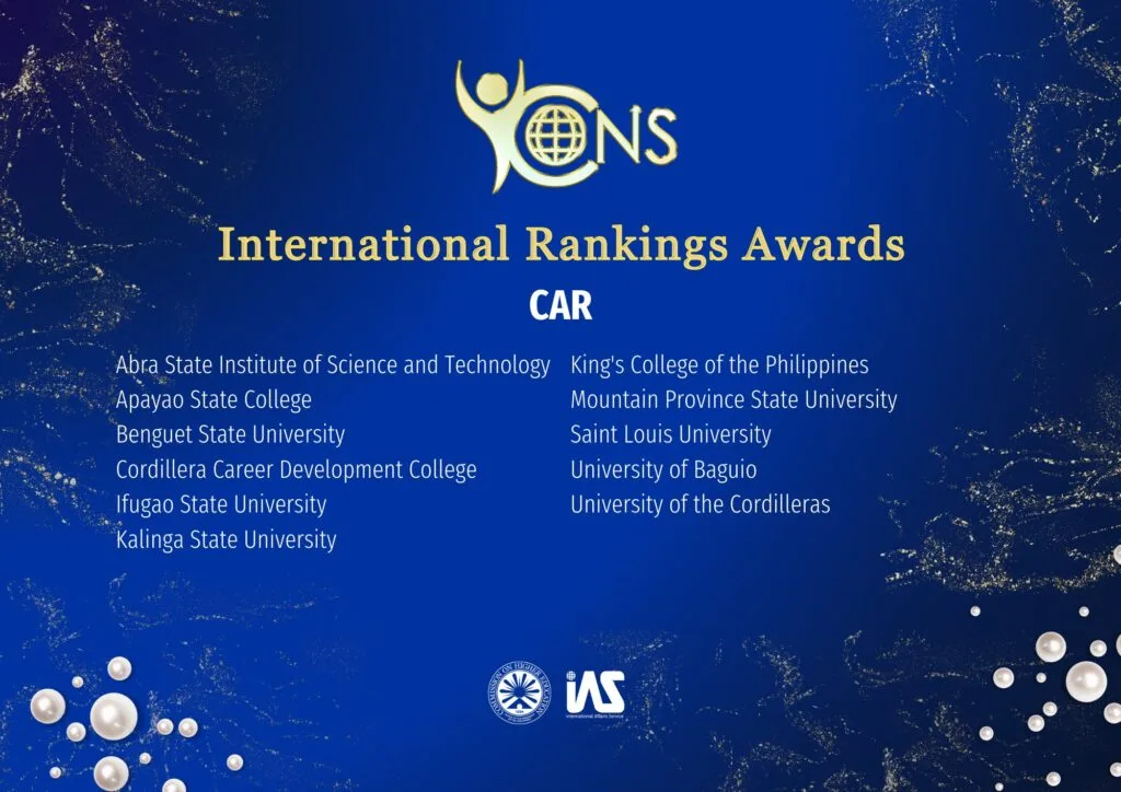 BSU is one of the HEIs recognized by CHED for the ICONS Awards 2024