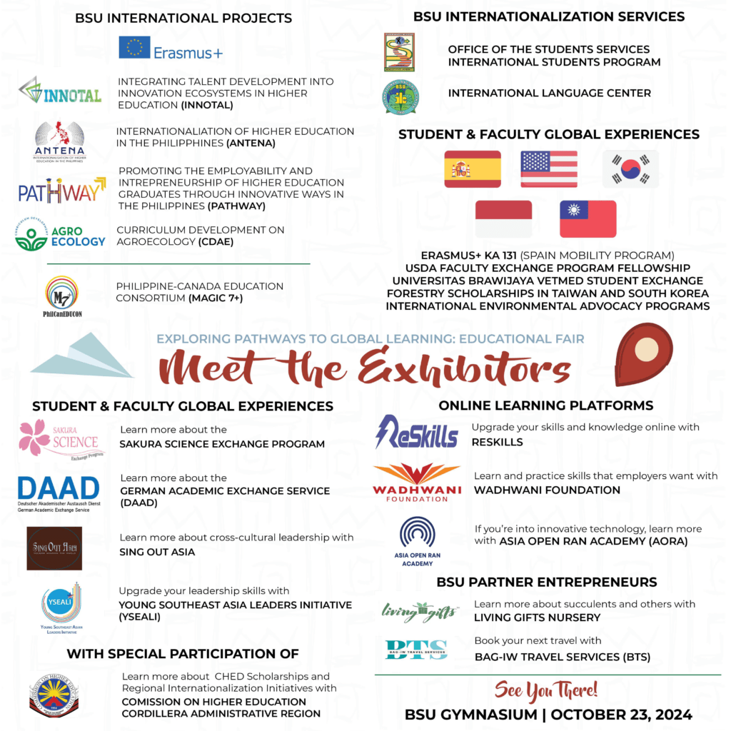 Explore Your Global Opportunities 120 Educational Fair Exhibitors