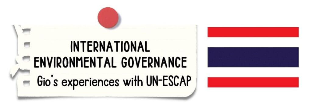 News and Events 212 INTERNATIONAL ENVIRONMENTAL GOVERNANCE Gio’s experiences at 2nd Open-Ended Working Group Meeting on Science Policy Panel (SPP) to address chemicals, waste, and preventing pollution
