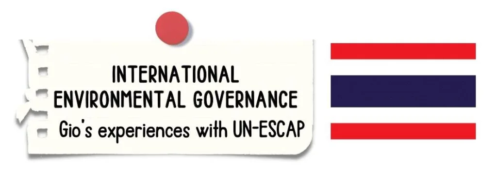 INTERNATIONAL ENVIRONMENTAL GOVERNANCE Gio’s experiences at 2nd Open-Ended Working Group Meeting on Science Policy Panel (SPP) to address chemicals, waste, and preventing pollution