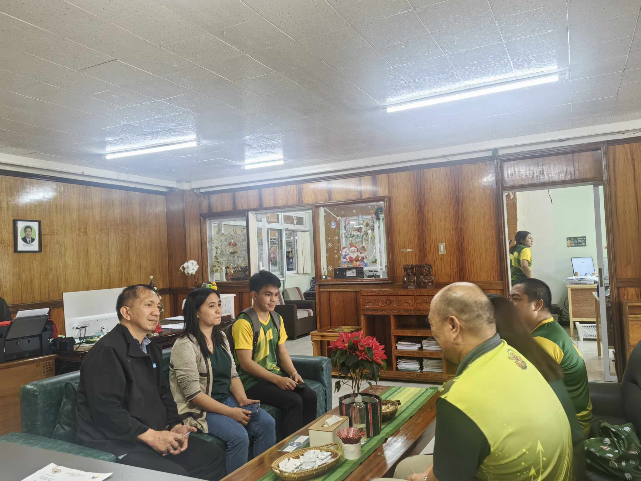 IRO Pays Courtesy Call to New BSU President 2