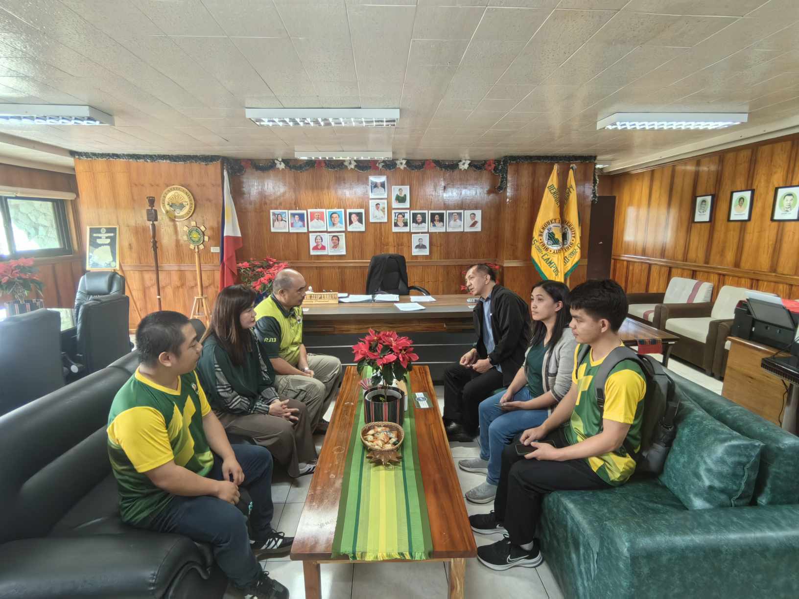 IRO Pays Courtesy Call to New BSU President 3