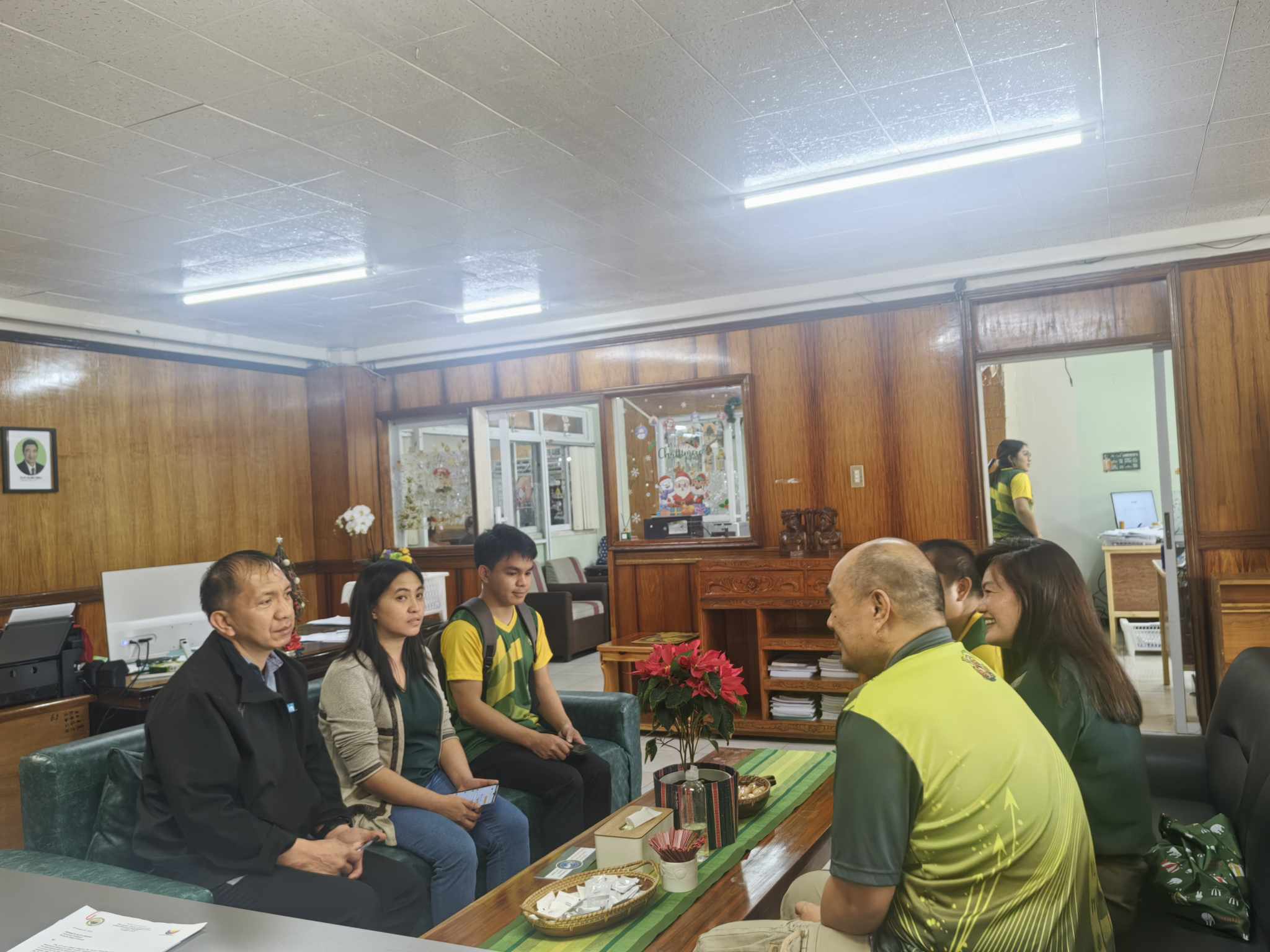 IRO Pays Courtesy Call to New BSU President 4