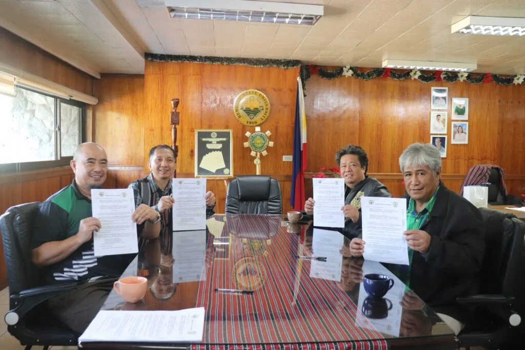 BSU Signs MOA with Kabayan LGU, Expands Internationalization Efforts in Benguet