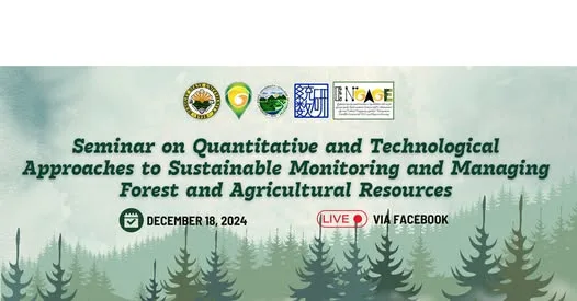Seminar on Quantitative and Technological Approaches to Sustainable Monitoring and Managing Forest and Agricultural Resources