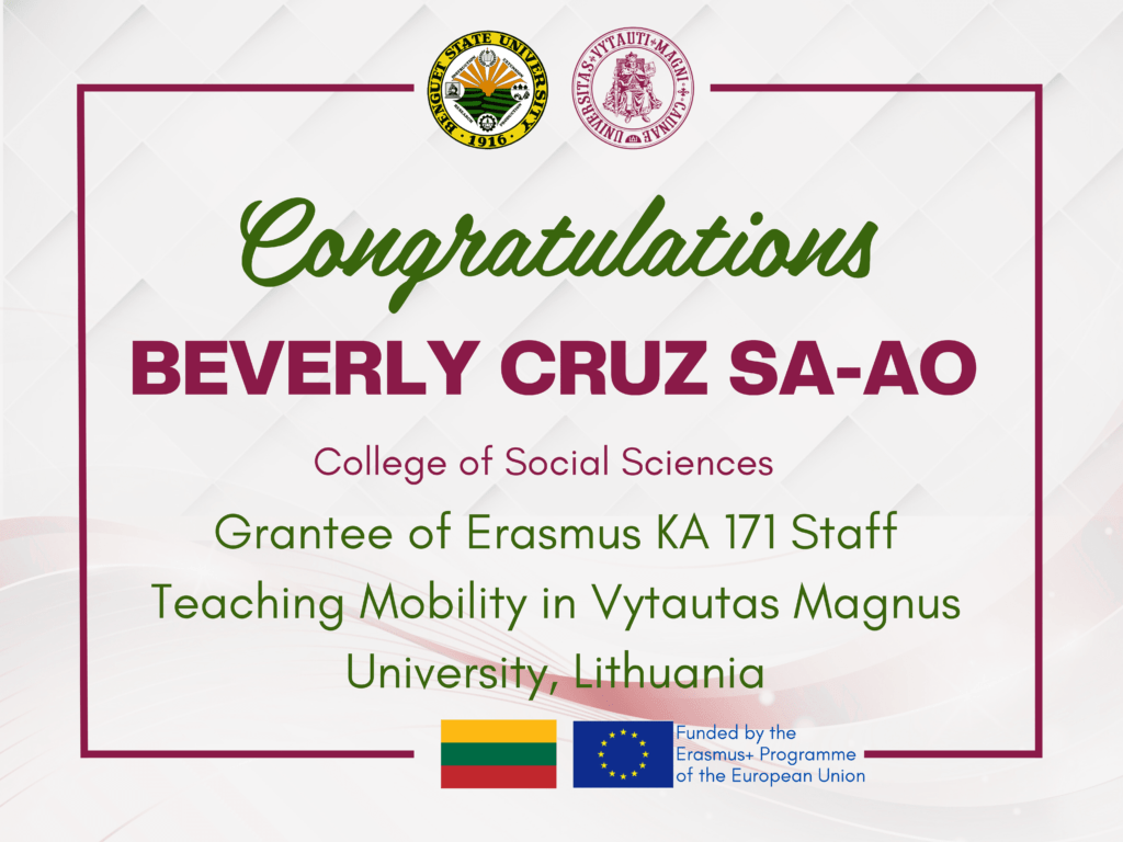 News and Events 124 Erasmus KA 171 Staff Teaching Mobility in Vytautas Magnus University, Lithuania Results!