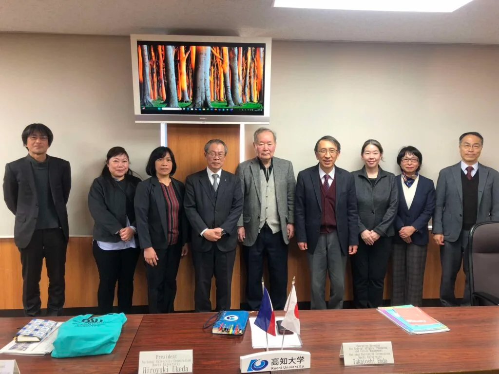BSU Strengthens Ties with Kochi University, Japan