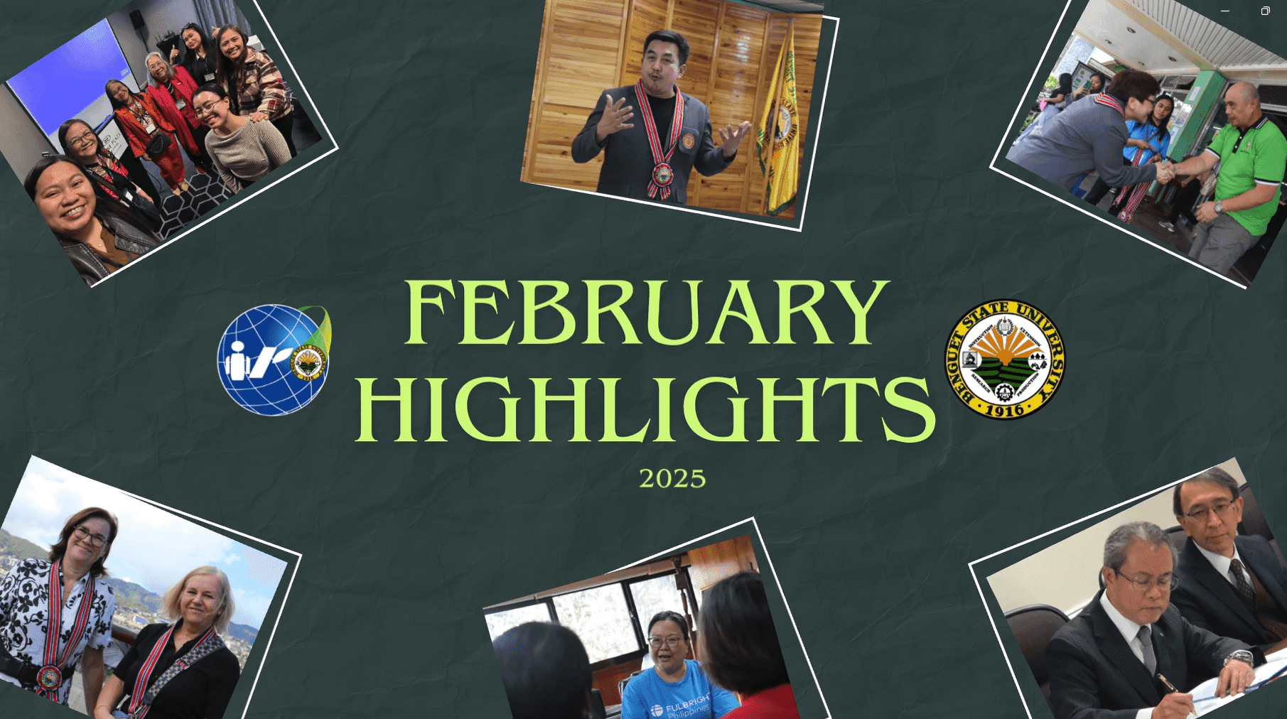 FEBRUARY HIGHLIGHTS