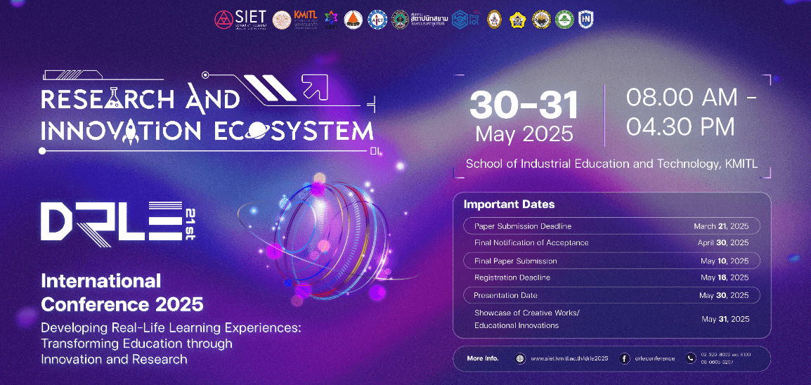 DRLE International Conference 2025 – Submit Now!
