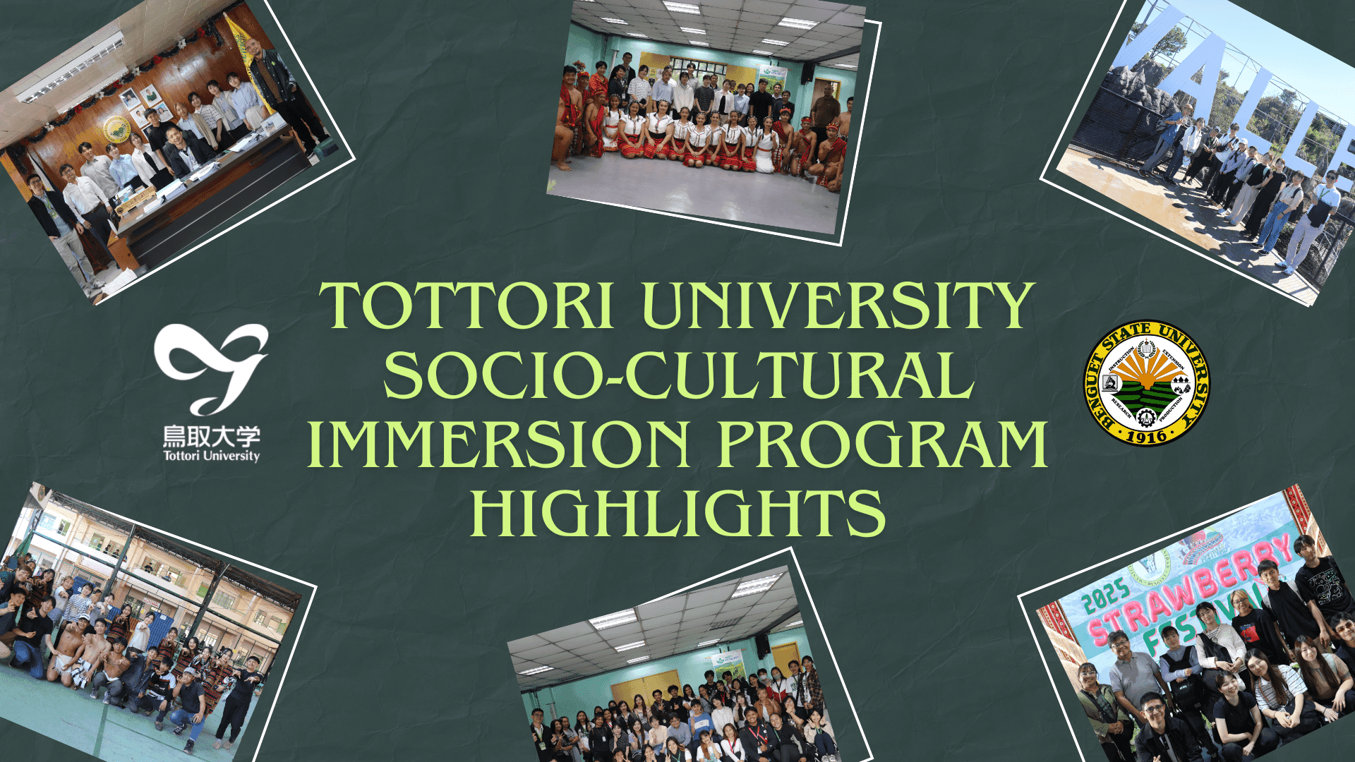 Video Highlights from the Socio-Cultural Immersion Program with Tottori University, Japan!