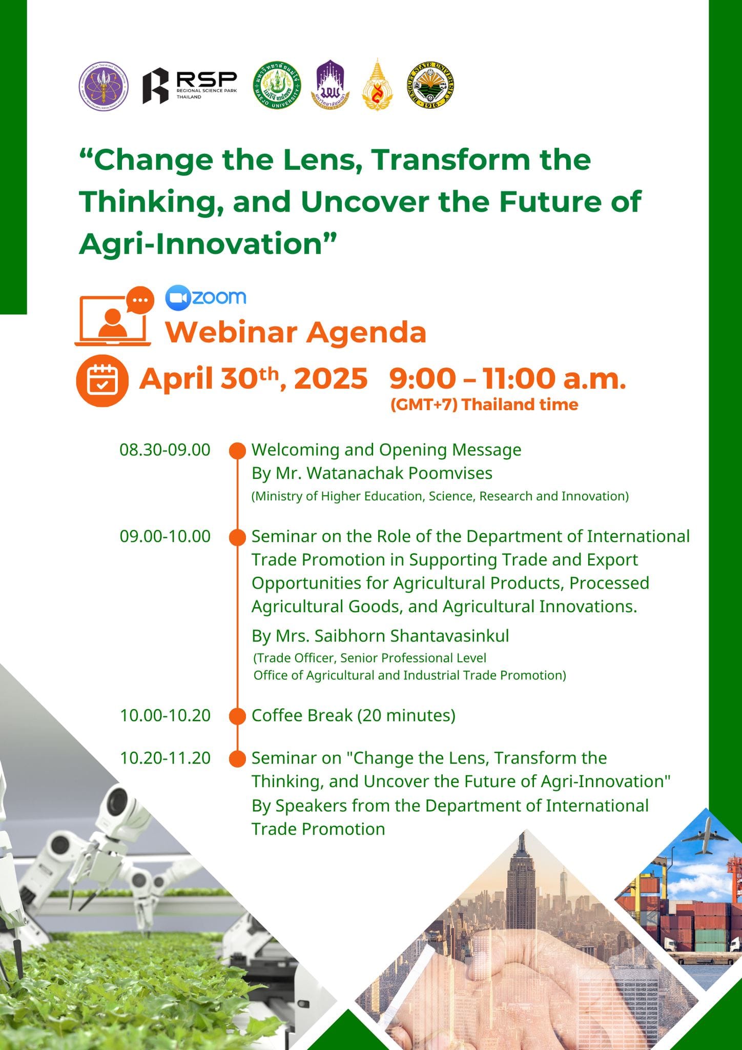 Change the Lens Transform the Thinking and Uncover the Future of Agri Innovation Register Now 2