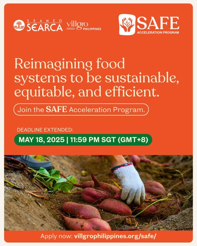 Reimagining Food Systems To Be Sustainable, Equitable, and Efficient | Join the SAFE Acceleration Program