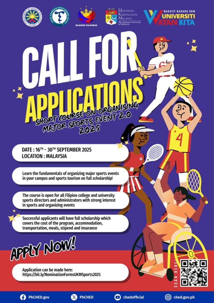 Short Course on Organising Major Sports Event 2.0 2025 | Call for Applications