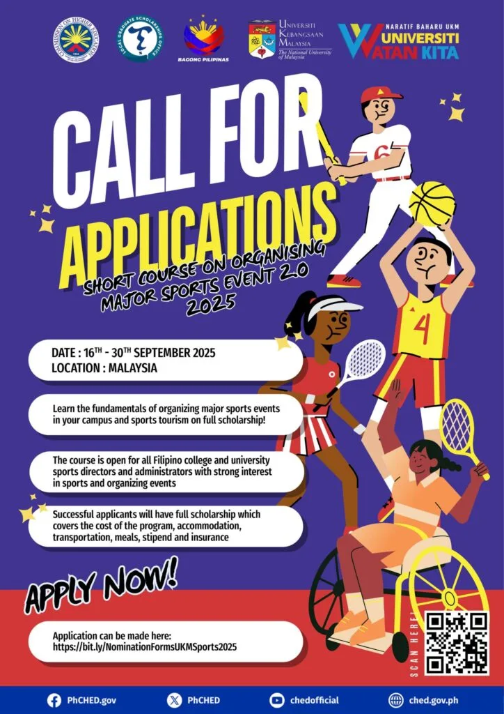 Short Course on Organising Major Sports Event 2.0 2025 | Call for Applications