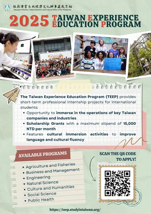 Taiwan Experience Education Program (TEEP) | Apply Now!
