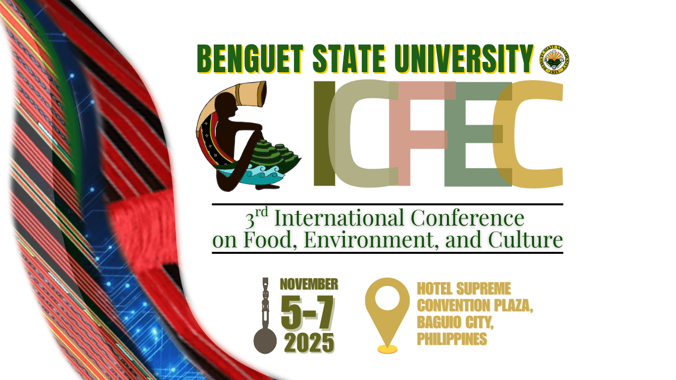 International Conference on Food, Environment, and Culture 2025 1 ICFEC 2025 1