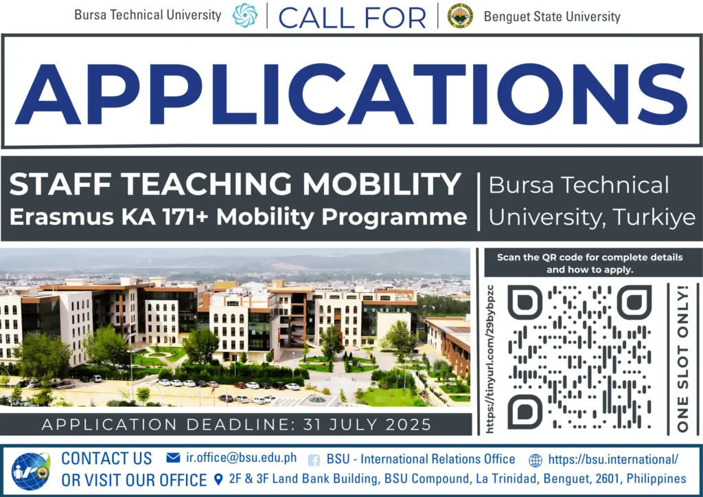 News and Events 81 CALL FOR APPLICATIONS | Erasmus KA+ 171 Teaching Mobility