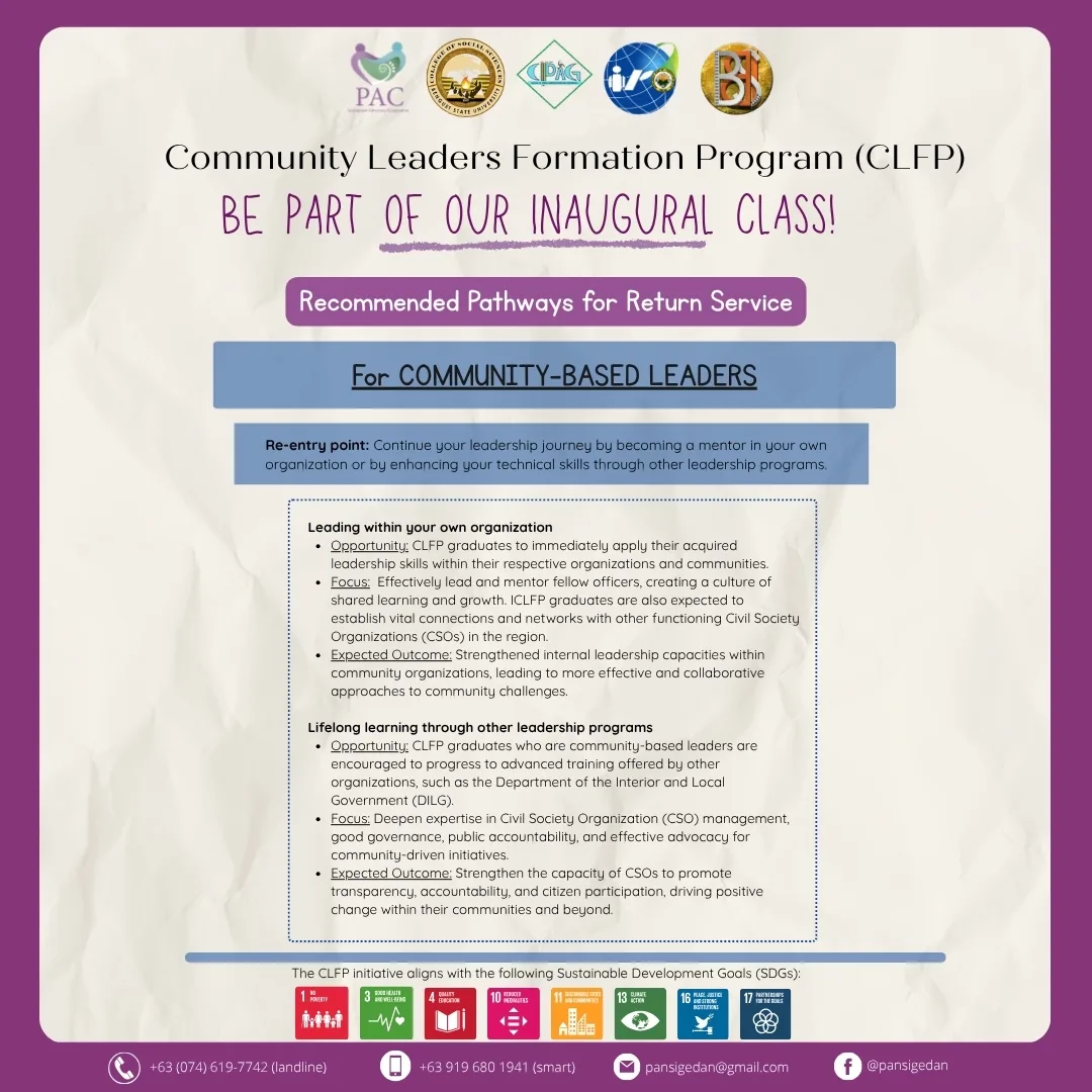 Calling all Changemakers Be a Part of Our Inaugural Class 2