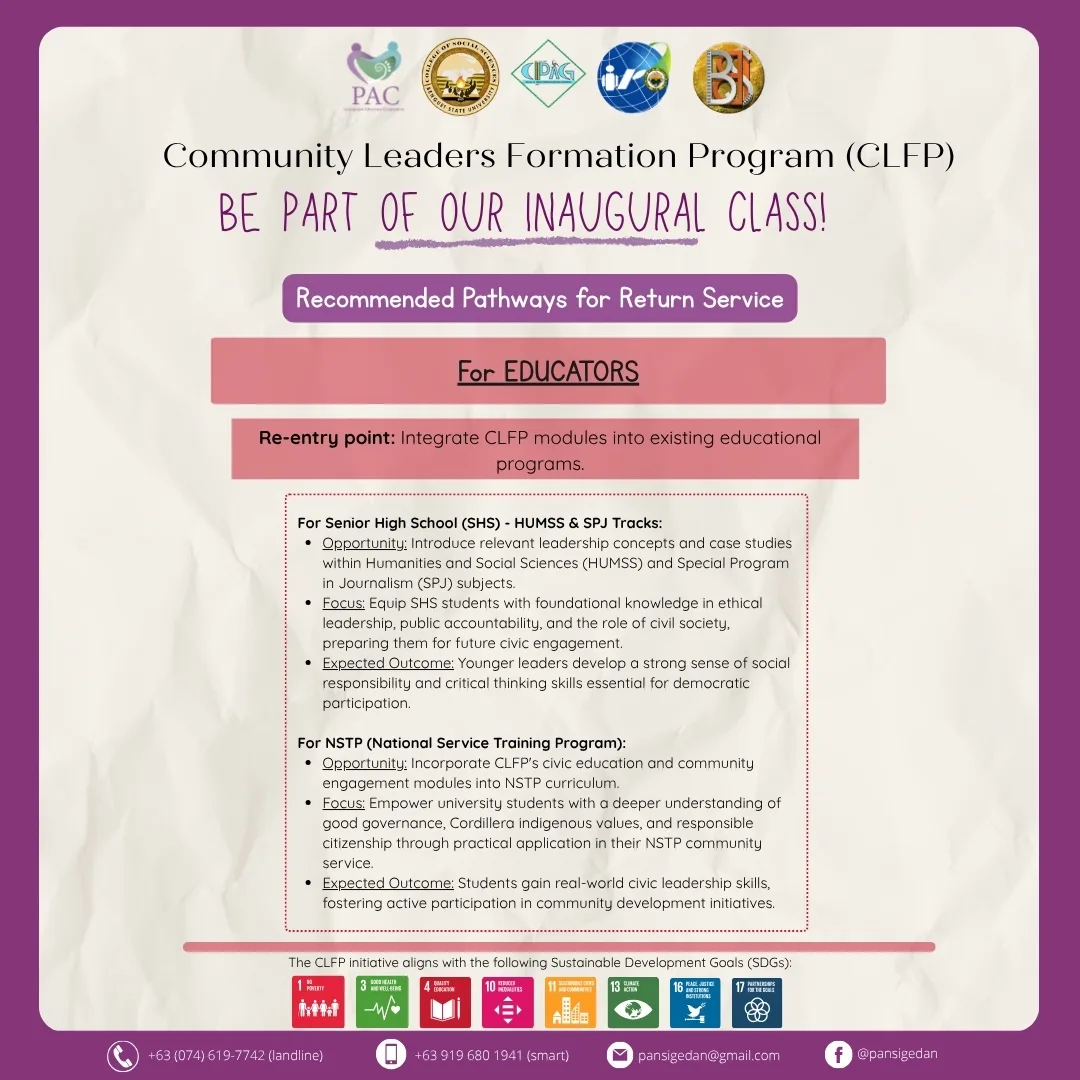 Calling all Changemakers Be a Part of Our Inaugural Class 3