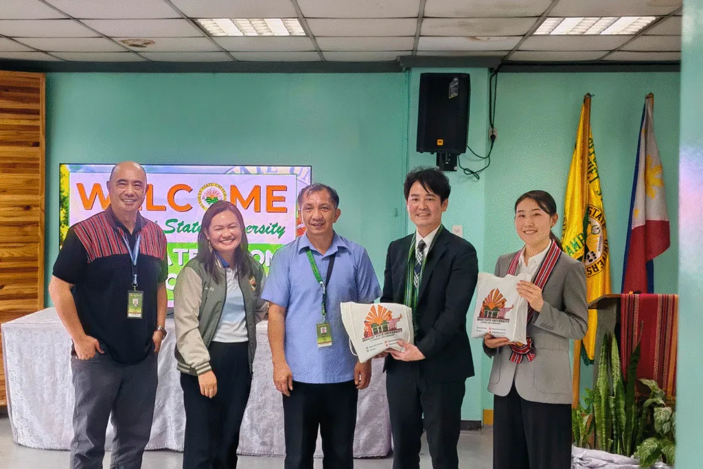 FORGING PARTNERSHIPS: KYUSHU INSTITUTE OF TECHNOLOGY REPRESENTATIVES VISIT BENGUET STATE UNIVERSITY FOR POSSIBLE EXCHANGE COLLABORATION 53 9