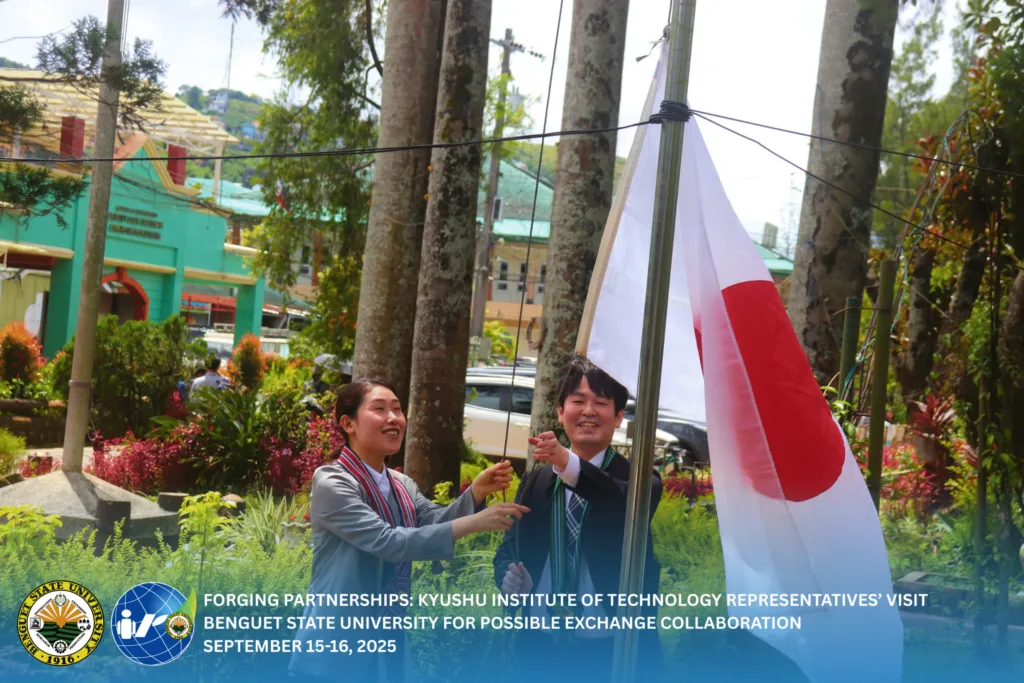 News and Events 60 FORGING PARTNERSHIPS: KYUSHU INSTITUTE OF TECHNOLOGY REPRESENTATIVES VISIT BENGUET STATE UNIVERSITY FOR POSSIBLE EXCHANGE COLLABORATION