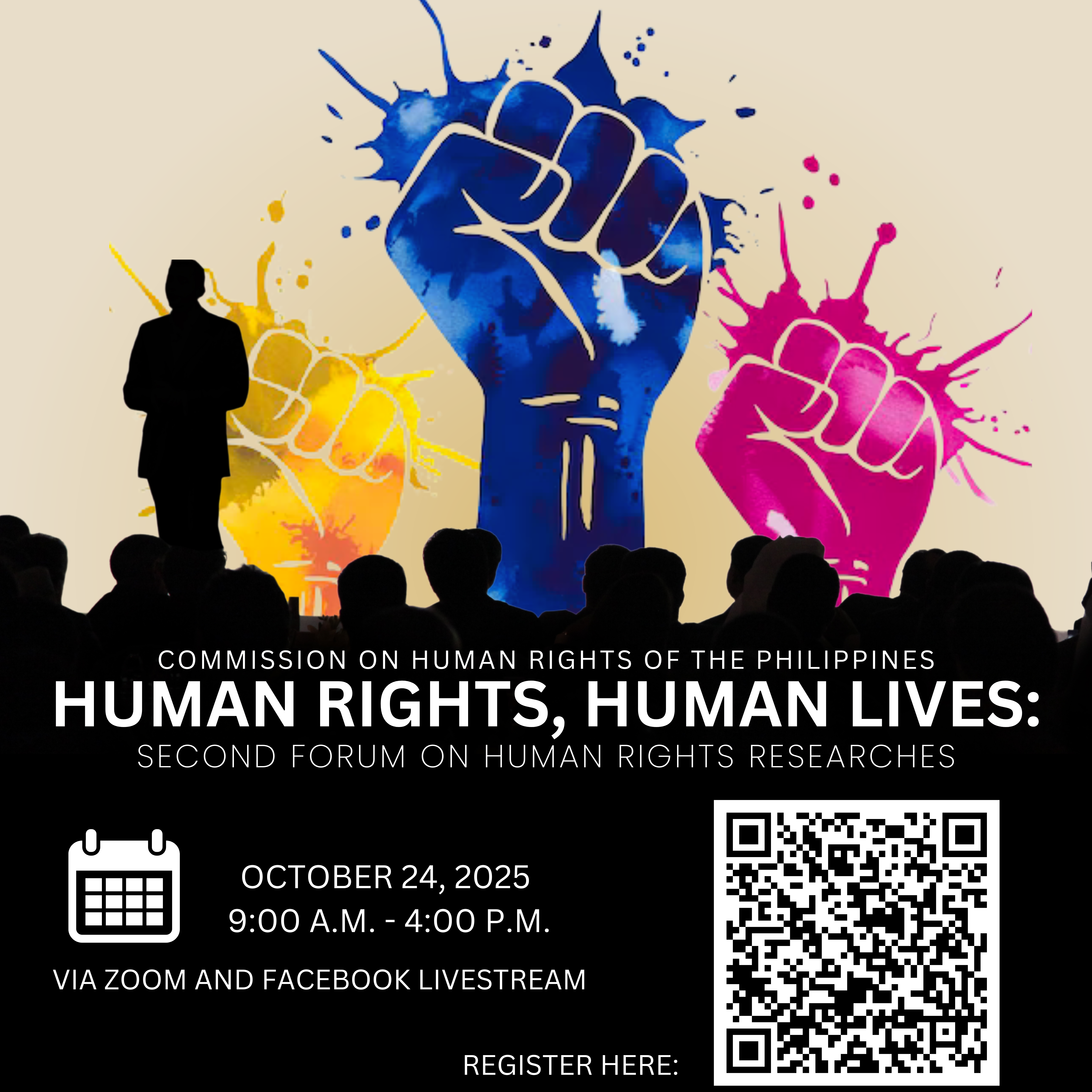 Be part of the Commission on Human Rightsโ second and final online research forum for 2025