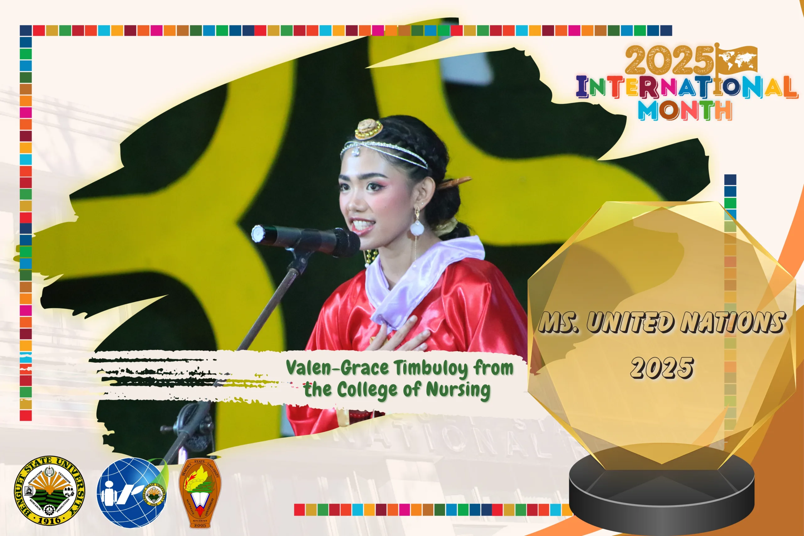 CONGRATULATIONS to the Winners in the International Month Celebration 2025