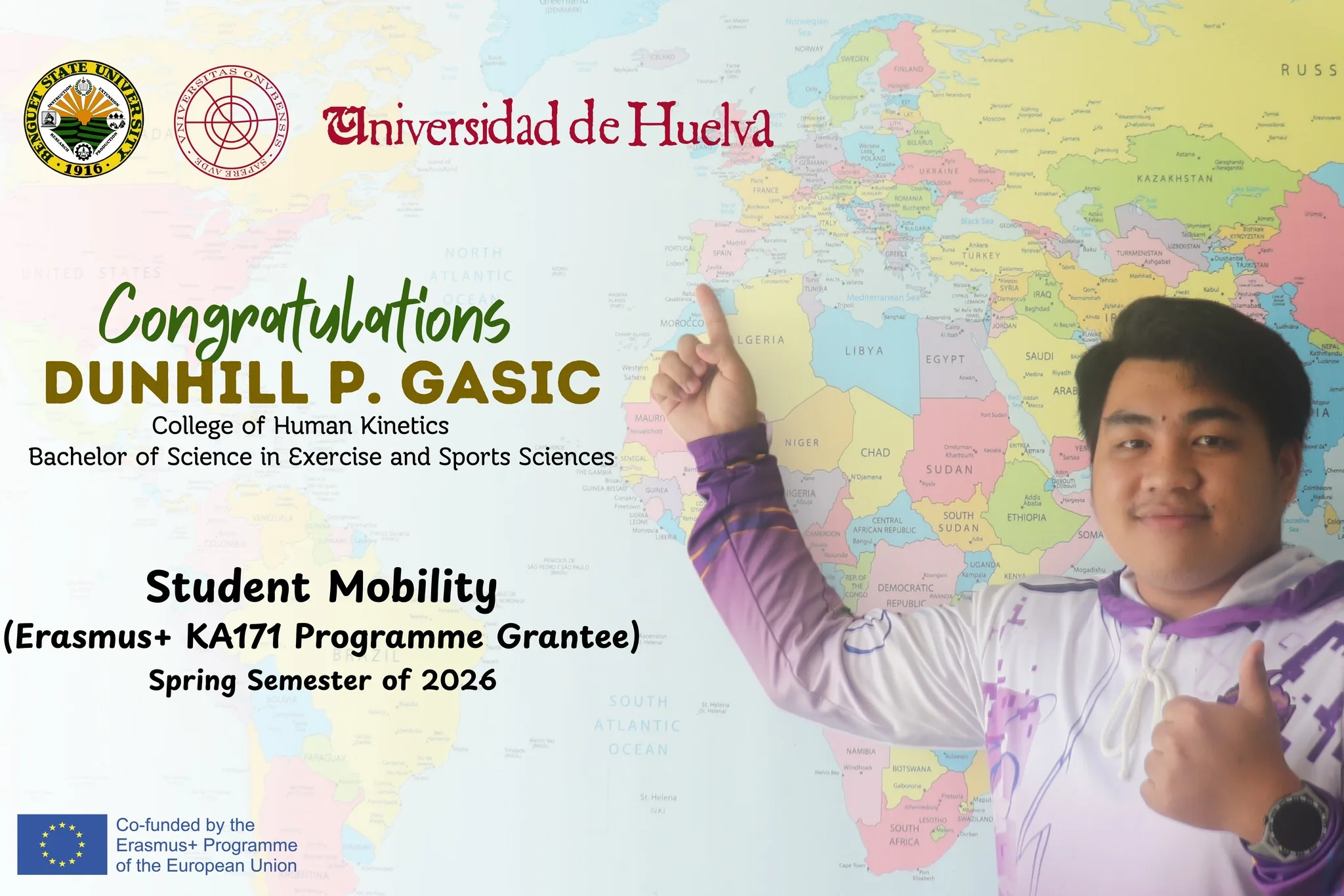 Results are out! – ERASMUS+ Student Mobility Grantee