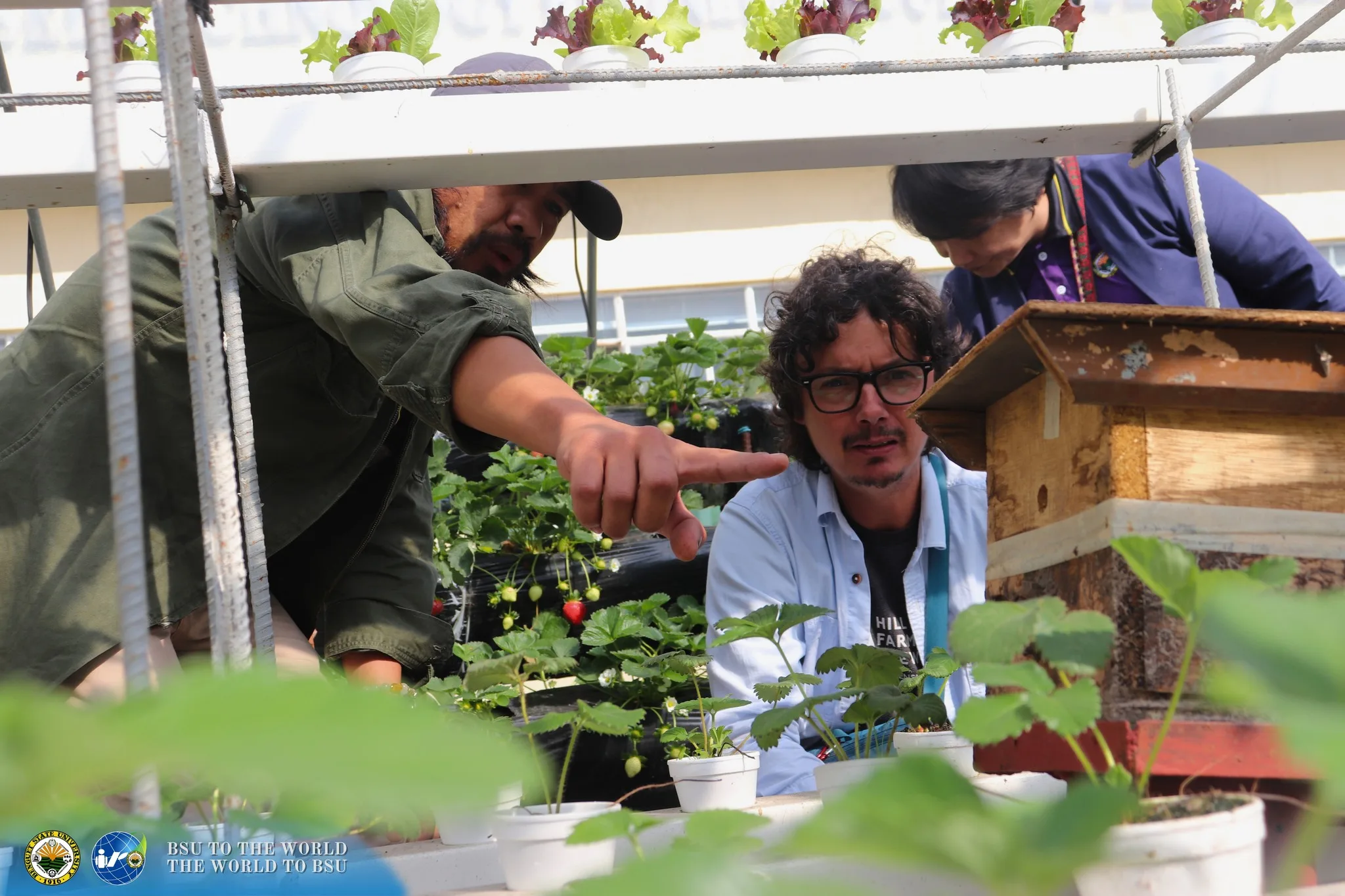 WARM WELCOME - Representative from Catalyste+ Canada and DMMMSU NARTDI 218 11 4