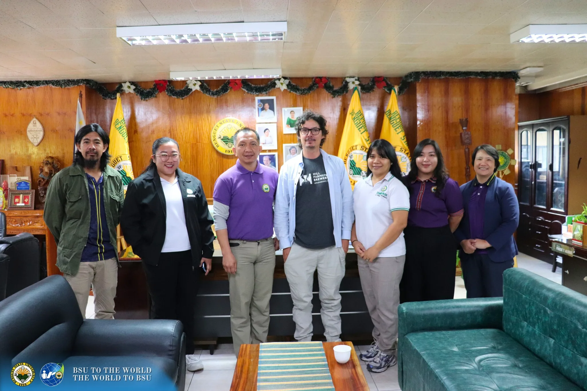 WARM WELCOME - Representative from Catalyste+ Canada and DMMMSU NARTDI 222 15