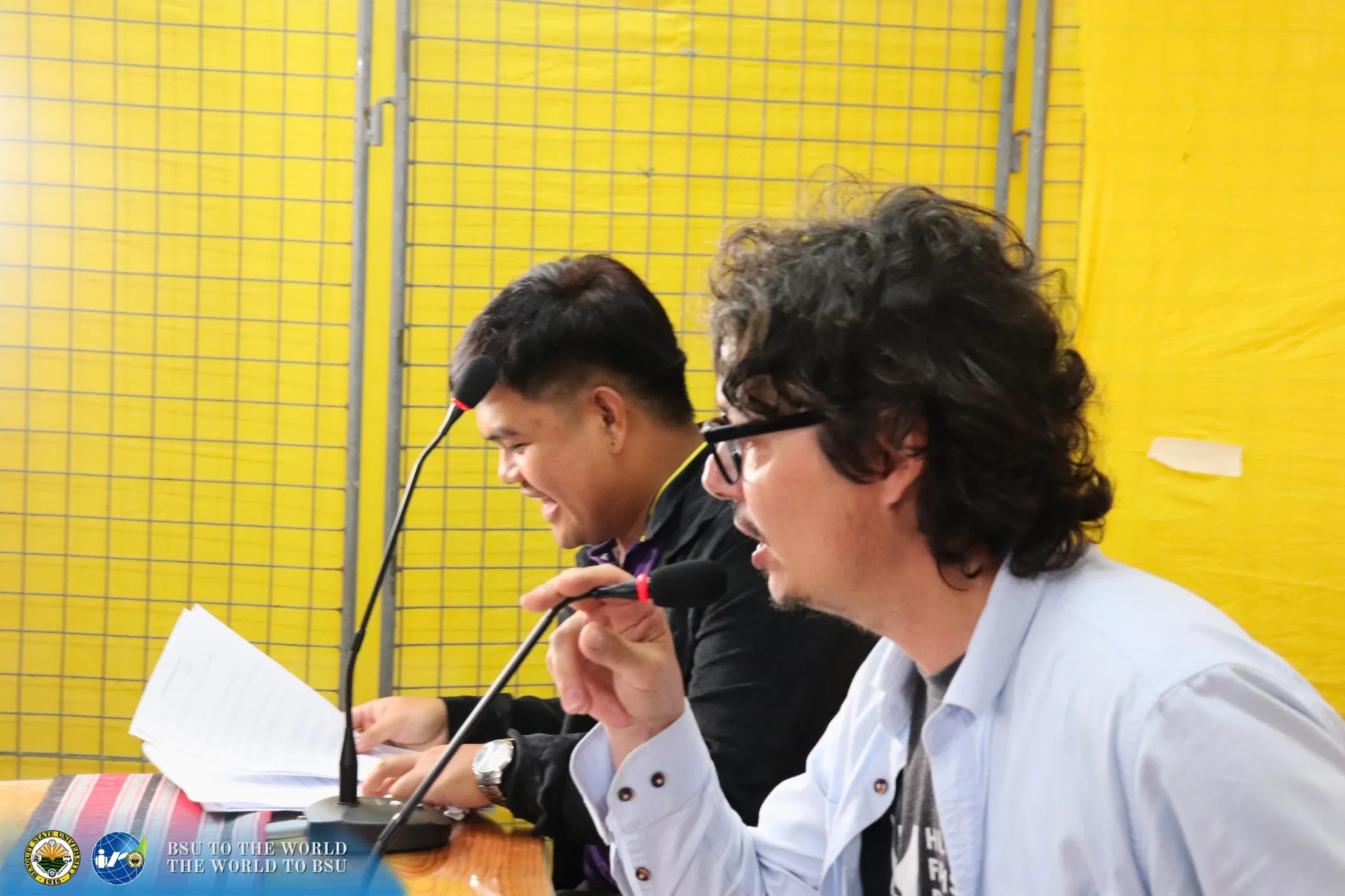 WARM WELCOME - Representative from Catalyste+ Canada and DMMMSU NARTDI 211 4 5