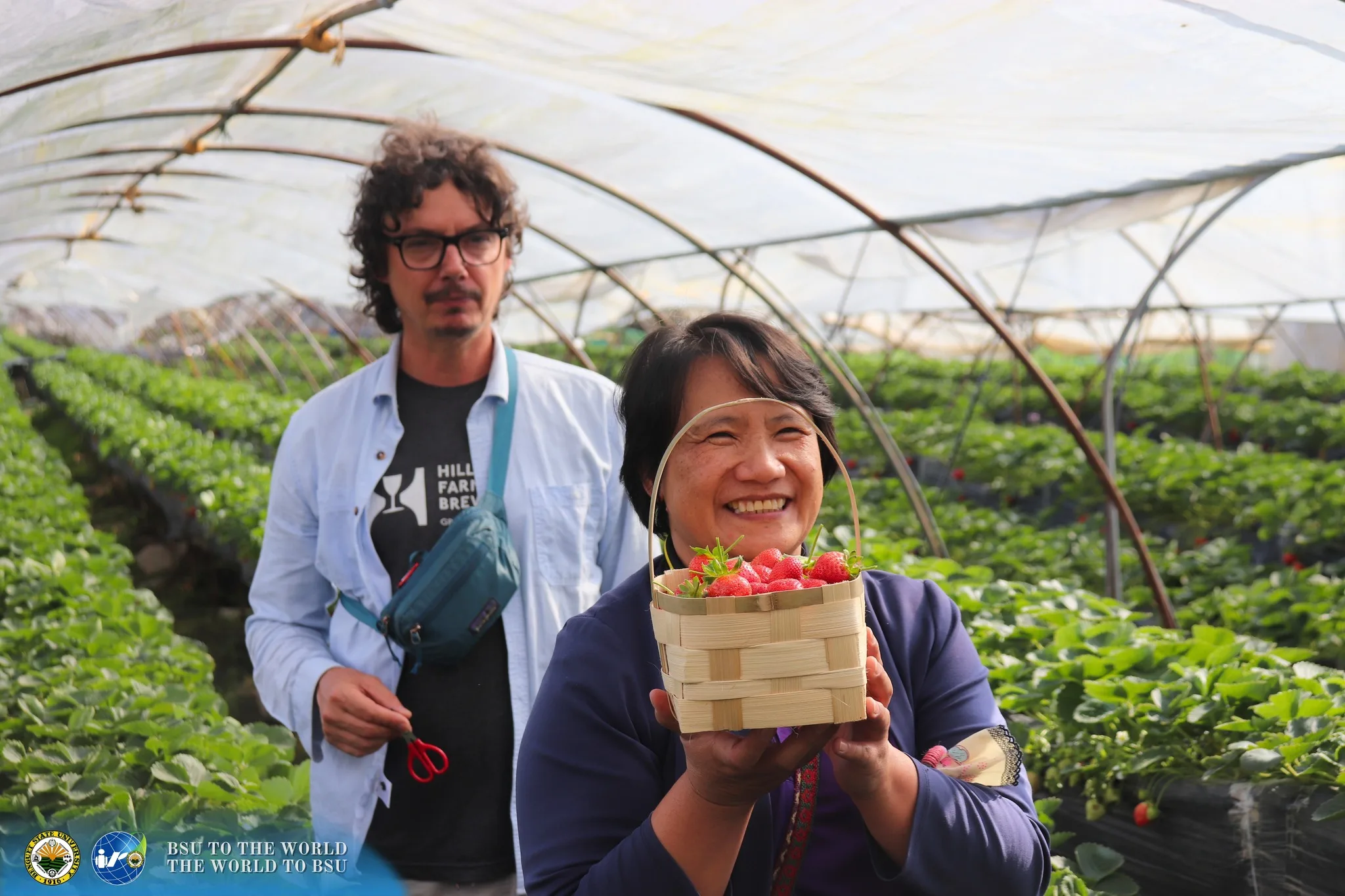 WARM WELCOME - Representative from Catalyste+ Canada and DMMMSU NARTDI 213 6 4