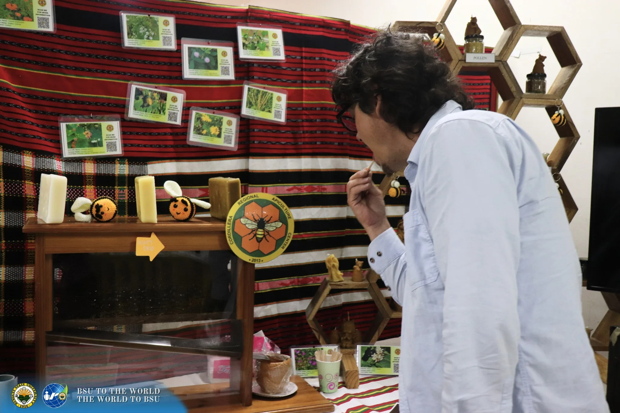 WARM WELCOME - Representative from Catalyste+ Canada and DMMMSU NARTDI 214 7 6