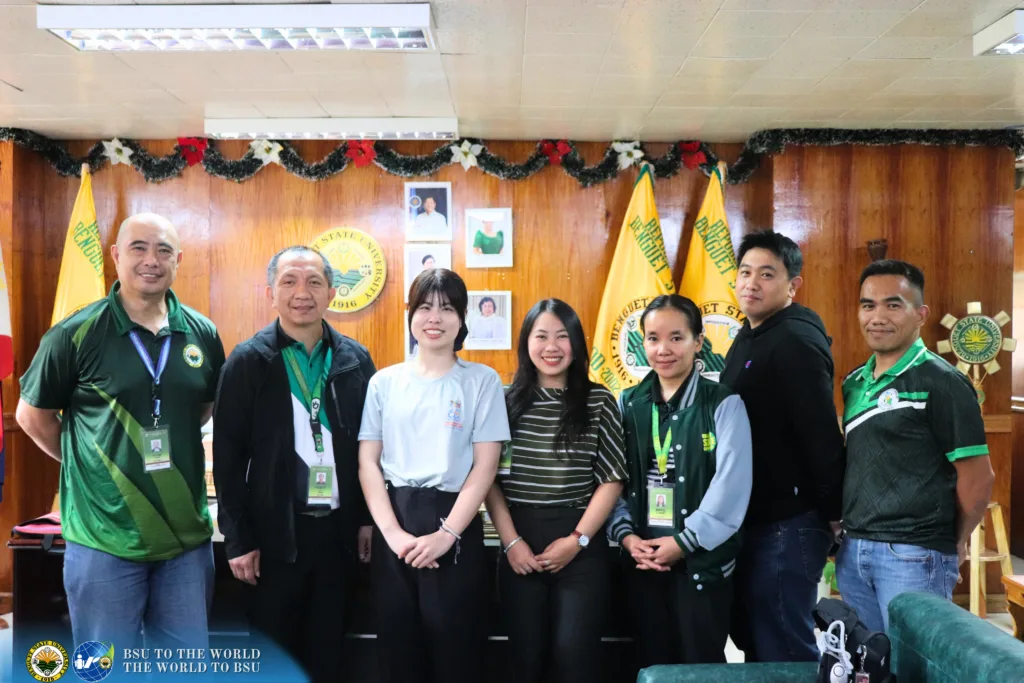 News and Events 42 WARM WELCOME – JICA VOLUNTEER VISITS BENGUET STATE UNIVERSITY