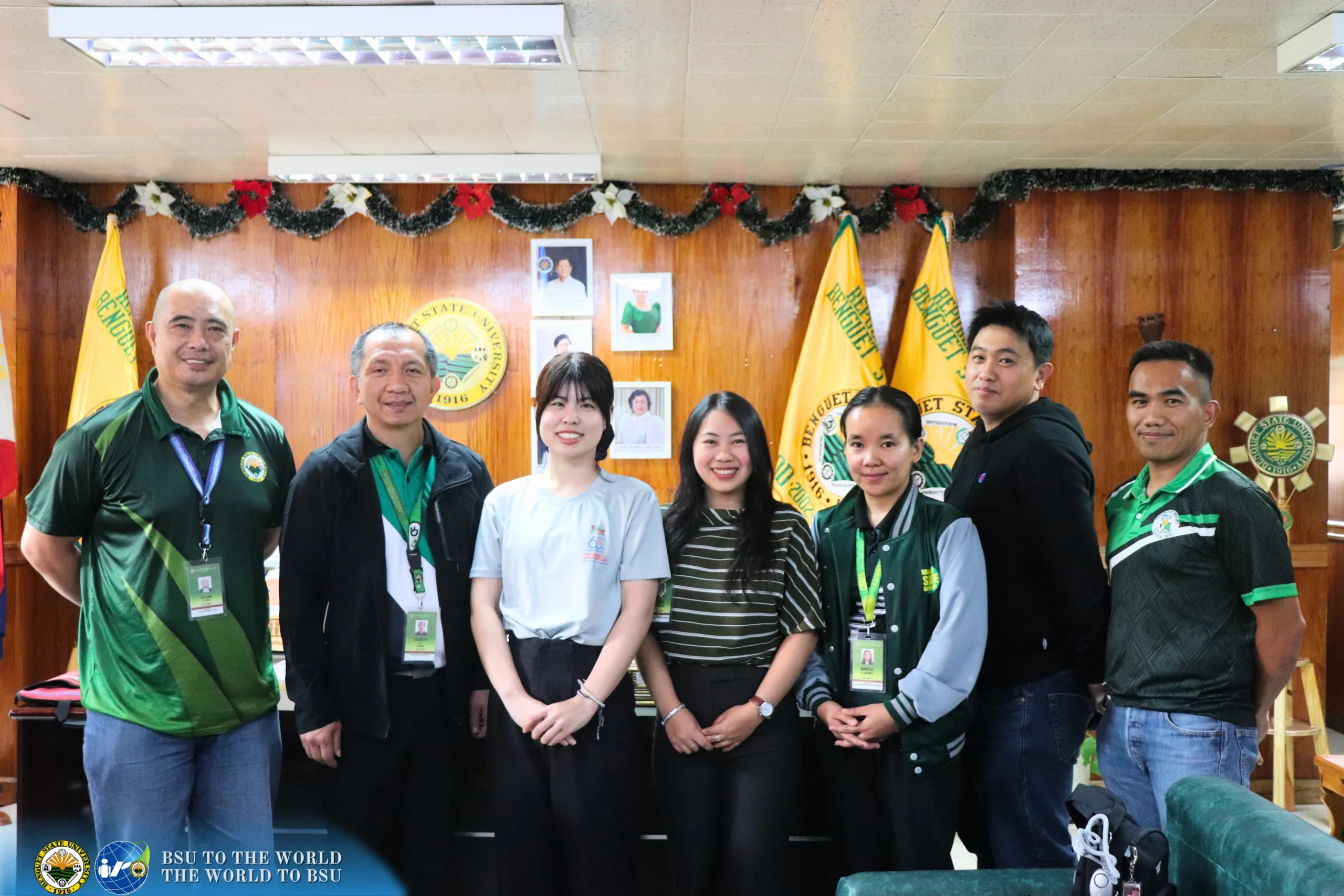 WARM WELCOME – JICA VOLUNTEER VISITS BENGUET STATE UNIVERSITY