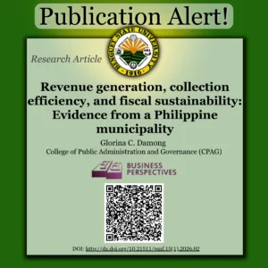 News and Events 471 NEW PUBLICATION ALERT!: RESEARCH ARTICLE